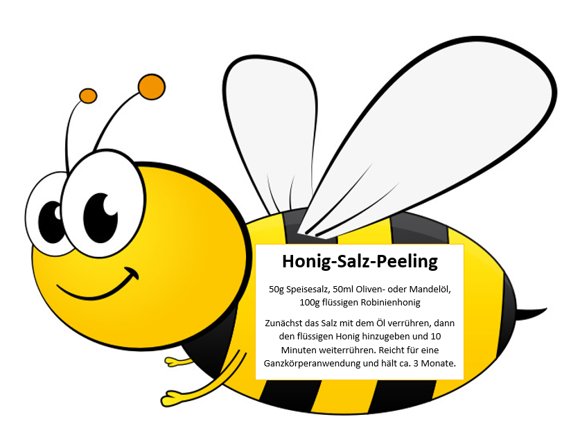 Honig-Salz-Peeling